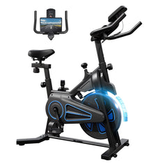 CyberCart Rower treningowy Rower treningowy QK116C – magnetyczny opór, LCD, do domu