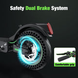 iSinwheel Hulajnoga Elektryczna Miejska Hulajnoga elektryczna S9MAX 500W 35 KM/H – składana, miejska