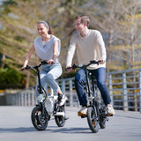 CyberCart Commuter E-Bike Elektryczny Rower Miejski U1 250W Składany dla Młodzieży i Dorosłych, Rower Elektryczny z Certyfikatem CE