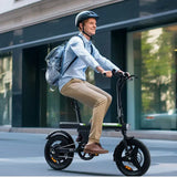 CyberCart Commuter E-Bike Elektryczny Rower Miejski U1 250W Składany dla Młodzieży i Dorosłych, Rower Elektryczny z Certyfikatem CE