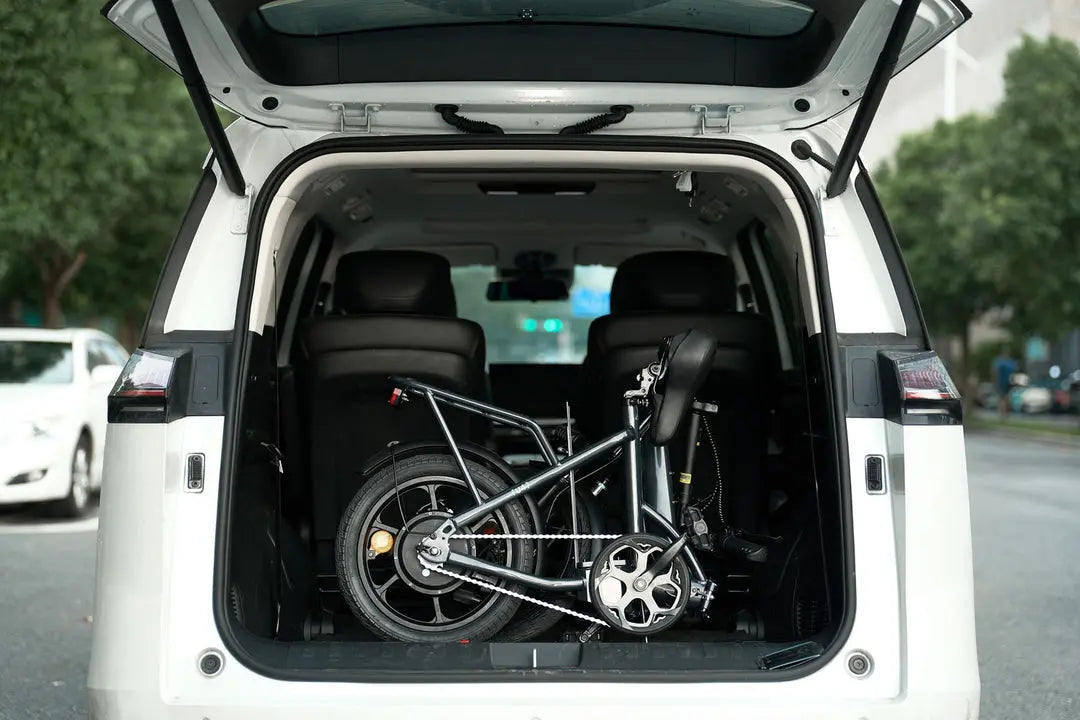 CyberCart Elektryczny rower miejski isinwheel U4 Składany Rower Elektryczny Miejski | 250W, 88 km Zasięgu, E-bike do Miasta
