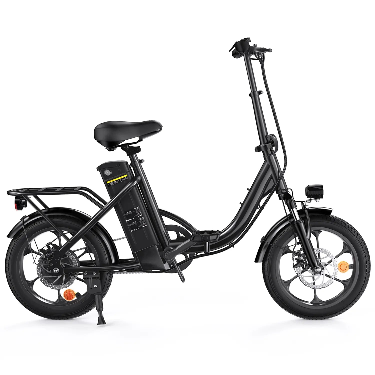CyberCart Elektryczny rower miejski isinwheel U4 Składany Rower Elektryczny Miejski | 250W, 88 km Zasięgu, E-bike do Miasta