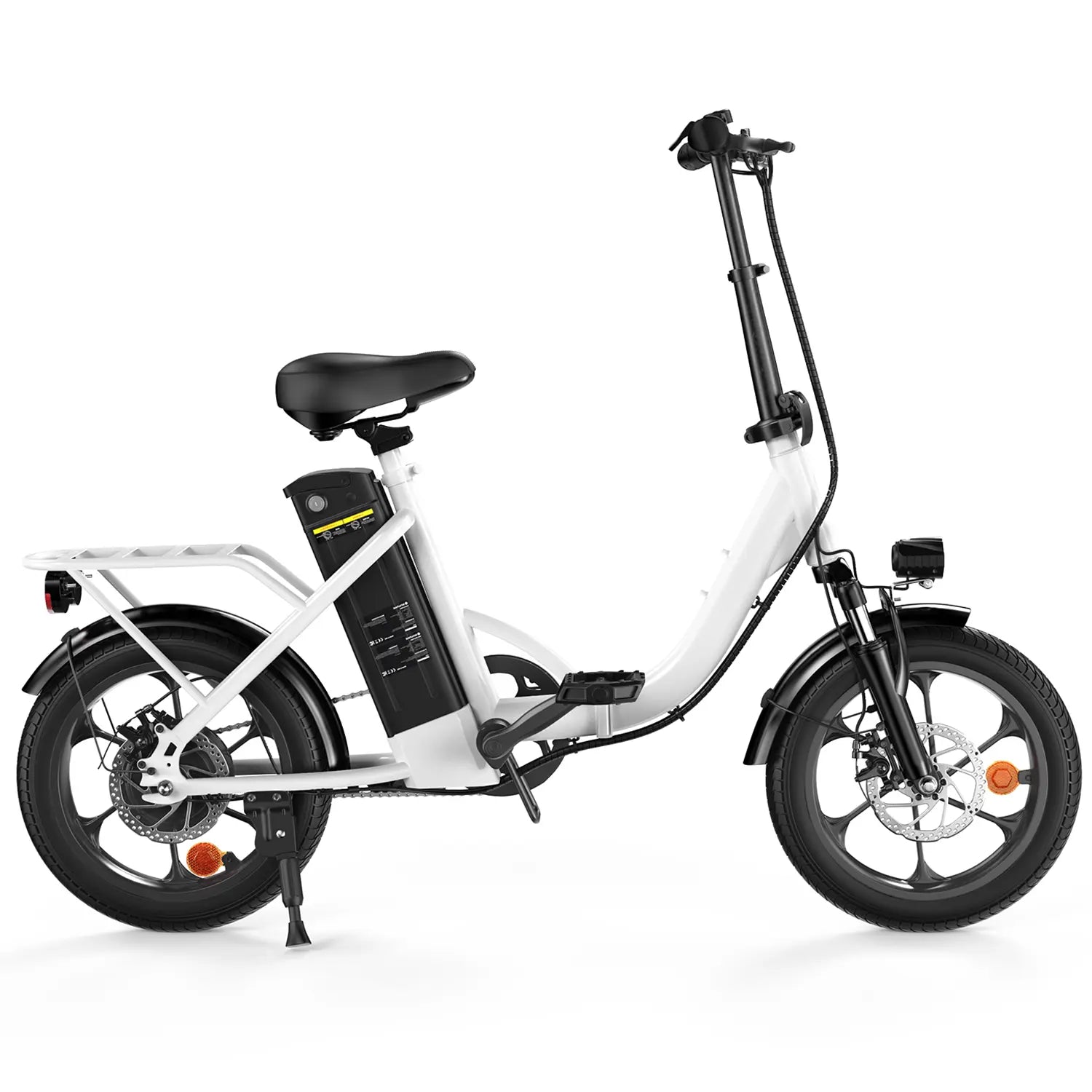 CyberCart Elektryczny rower miejski isinwheel U4 Składany Rower Elektryczny Miejski | 250W, 88 km Zasięgu, E-bike do Miasta