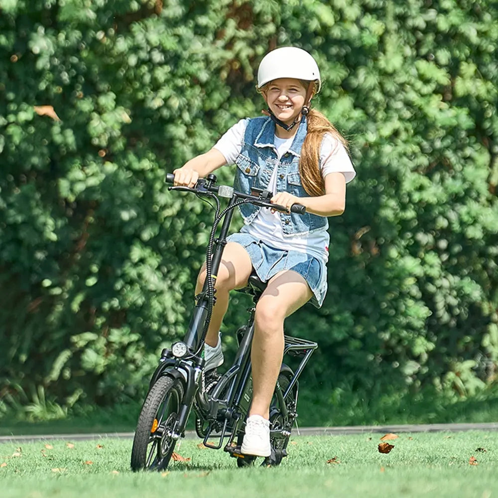 CyberCart Elektryczny rower miejski isinwheel U4 Składany Rower Elektryczny Miejski | 250W, 88 km Zasięgu, E-bike do Miasta