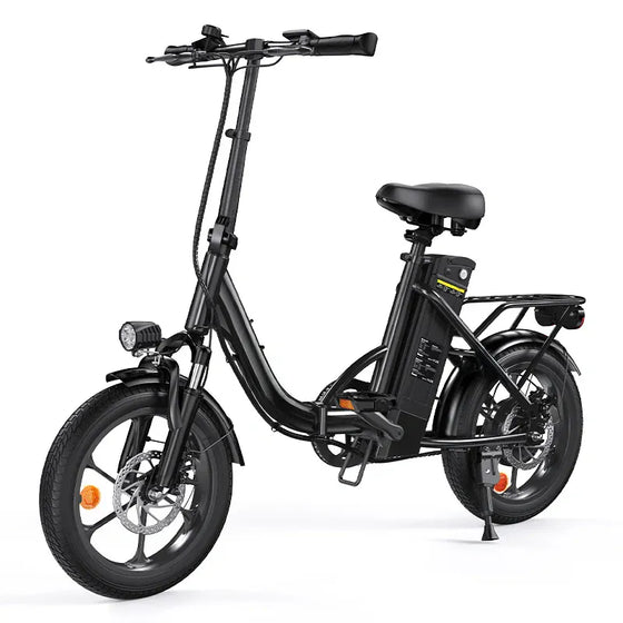 CyberCart Elektryczny rower miejski isinwheel U4 Składany Rower Elektryczny Miejski | 250W, 88 km Zasięgu, E-bike do Miasta