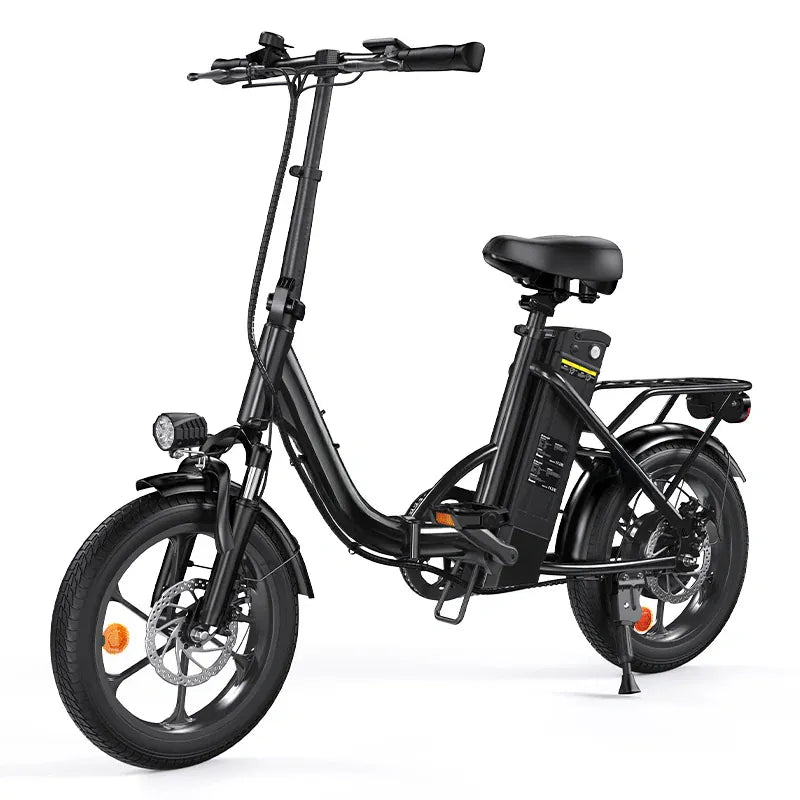 CyberCart Elektryczny rower miejski isinwheel U4 Składany Rower Elektryczny Miejski | 250W, 88 km Zasięgu, E-bike do Miasta