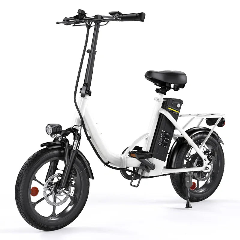 CyberCart Elektryczny rower miejski isinwheel U4 Składany Rower Elektryczny Miejski | 250W, 88 km Zasięgu, E-bike do Miasta