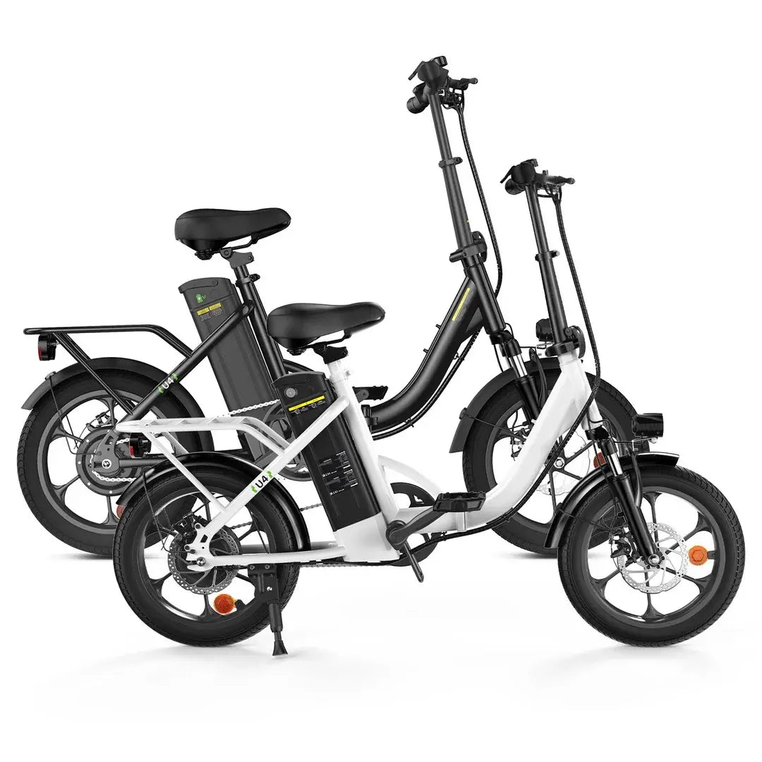 CyberCart Elektryczny rower miejski isinwheel U4 Składany Rower Elektryczny Miejski | 250W, 88 km Zasięgu, E-bike do Miasta