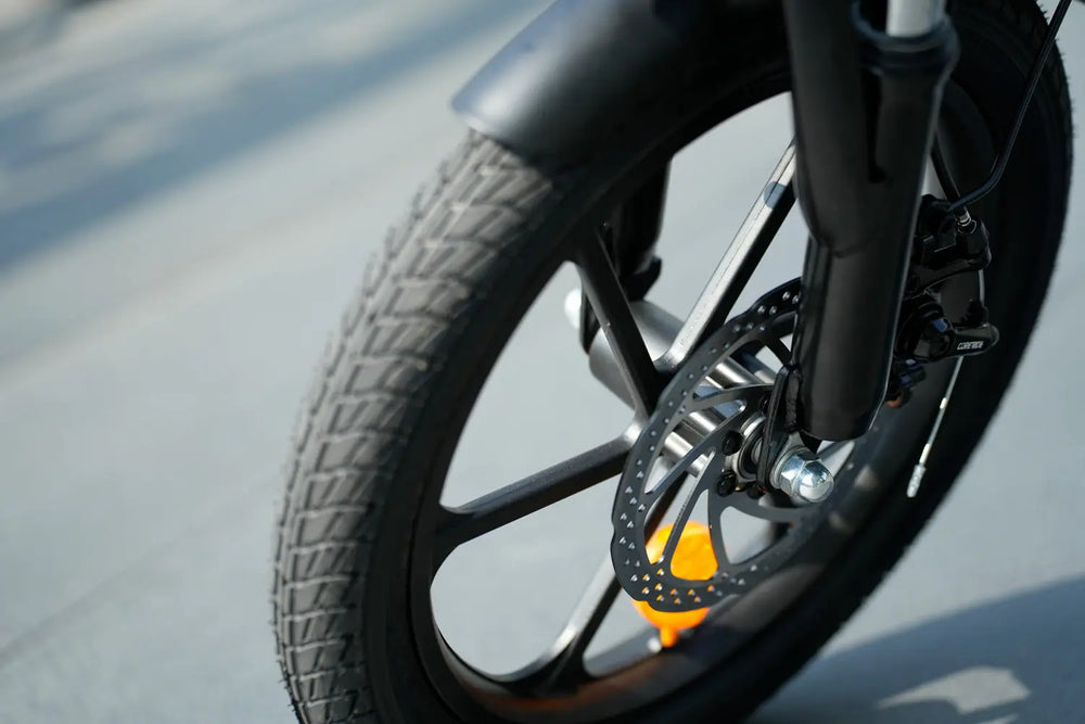 CyberCart Elektryczny rower miejski isinwheel U4 Składany Rower Elektryczny Miejski | 250W, 88 km Zasięgu, E-bike do Miasta