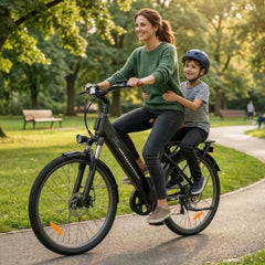 CyberCart Commuter E-Bike isinwheel UcityS trekkingowe rower elektryczny 250W silnik 90km zasięg