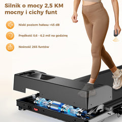 Jagjog Bieżnia Domowa Bieżnia Domowa JT51 Złożony Składana 10 km/h CE
