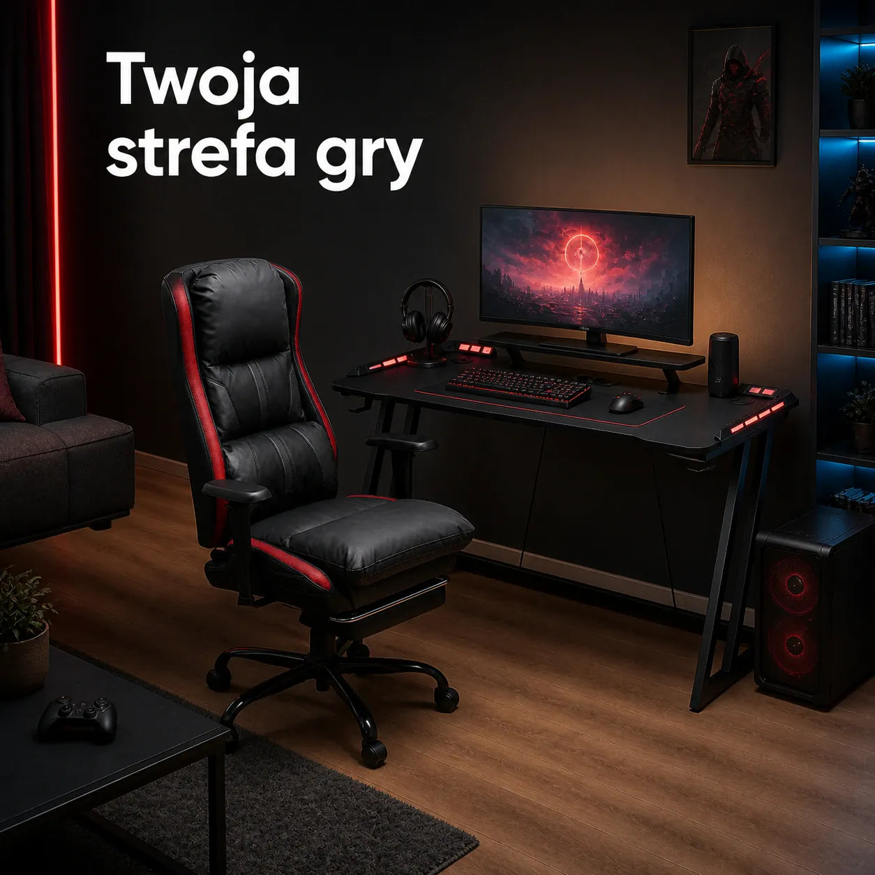 CyberCart Biurko komputerowe Desk
