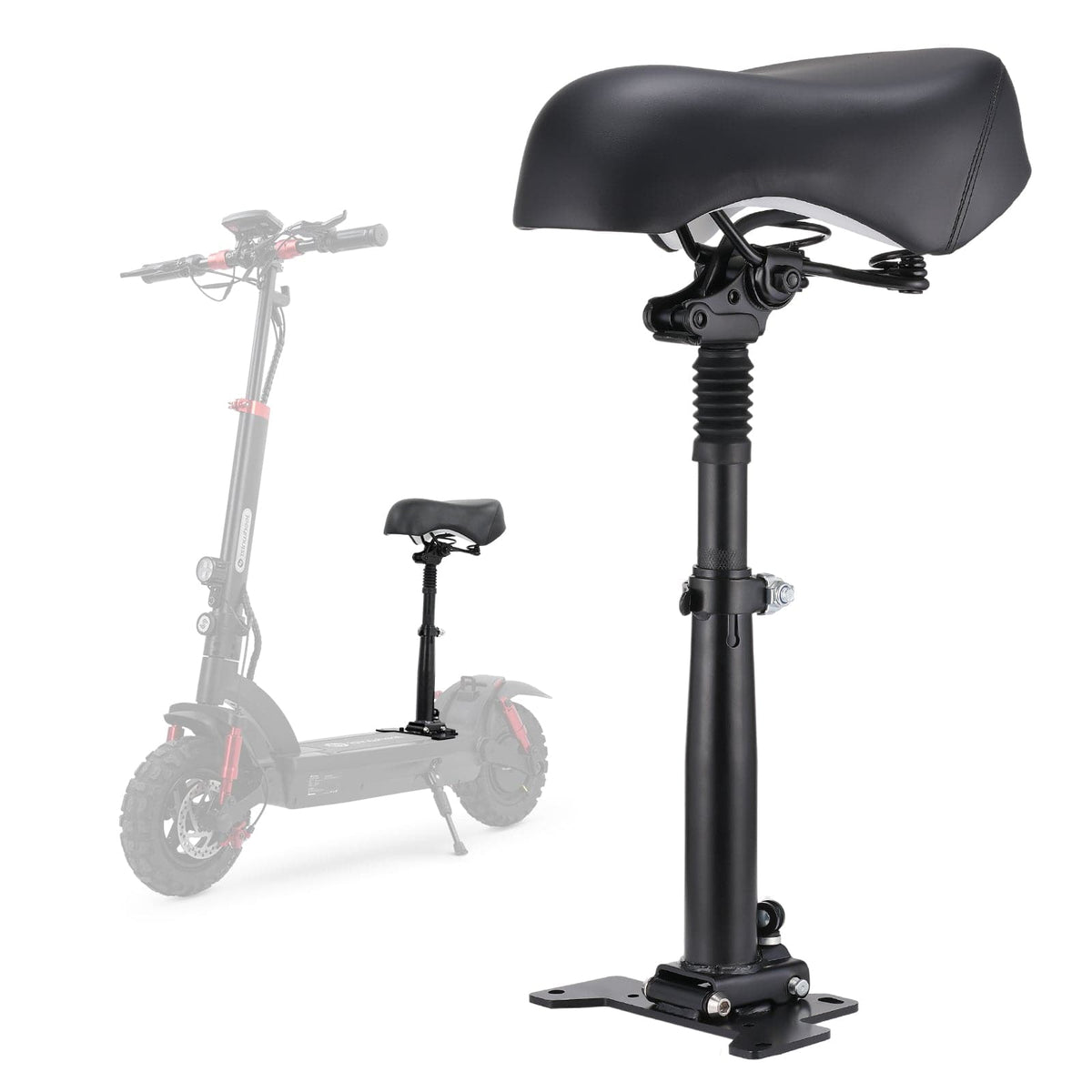 CyberCart Accessories-Adjustable Seat Adjustable and Foldable Seat 18.5-20.87 Inches Height for Electric Scooter Model GT2