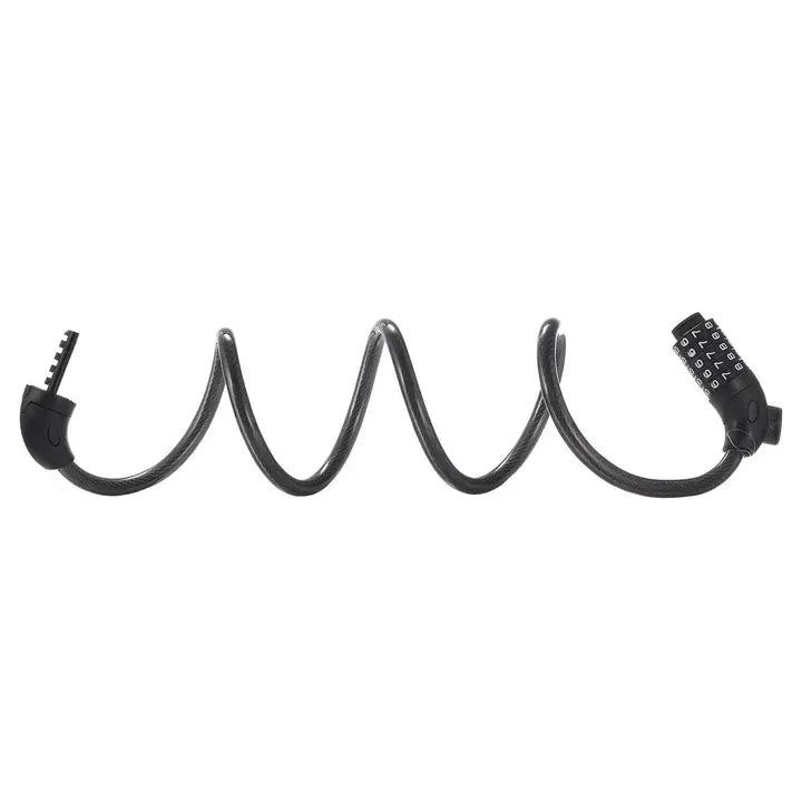 CyberCart Accessories - Cable Password Lock Cable Keyless Password Lock 12.05 mm Heavy-Duty for Universal Electric Scooters or Bicycles