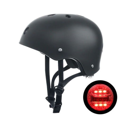 CyberCart Accessories - Cycling Helmet Cycling Helmet for Adults with Visor, PC Shell, Lightweight and Durable, Black Color