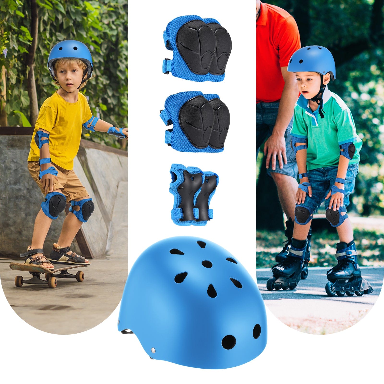 CyberCart Accessories - Kids Cycling Helmet Kids Cycling Helmet with Comfortable Pads for Outdoor Riding, CE Certified, Lightweight and Safe