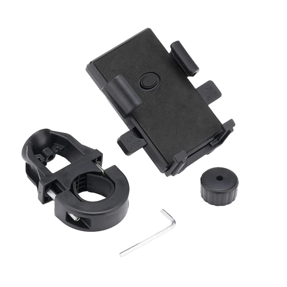 CyberCart Accessories - Phone Holders Phone Holders and Mounts 360° Adjustable Anti-Vibration for E-Scooters or E-bikes
