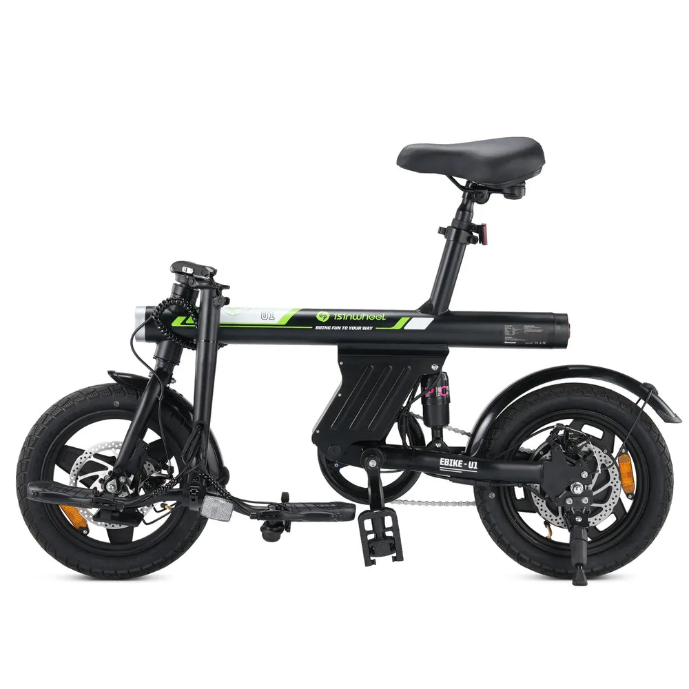 CyberCart Commuter E-Bike Electric Bike  U1 Commuter 250W Foldable for Teens & Adults, CE Certified E-Bike