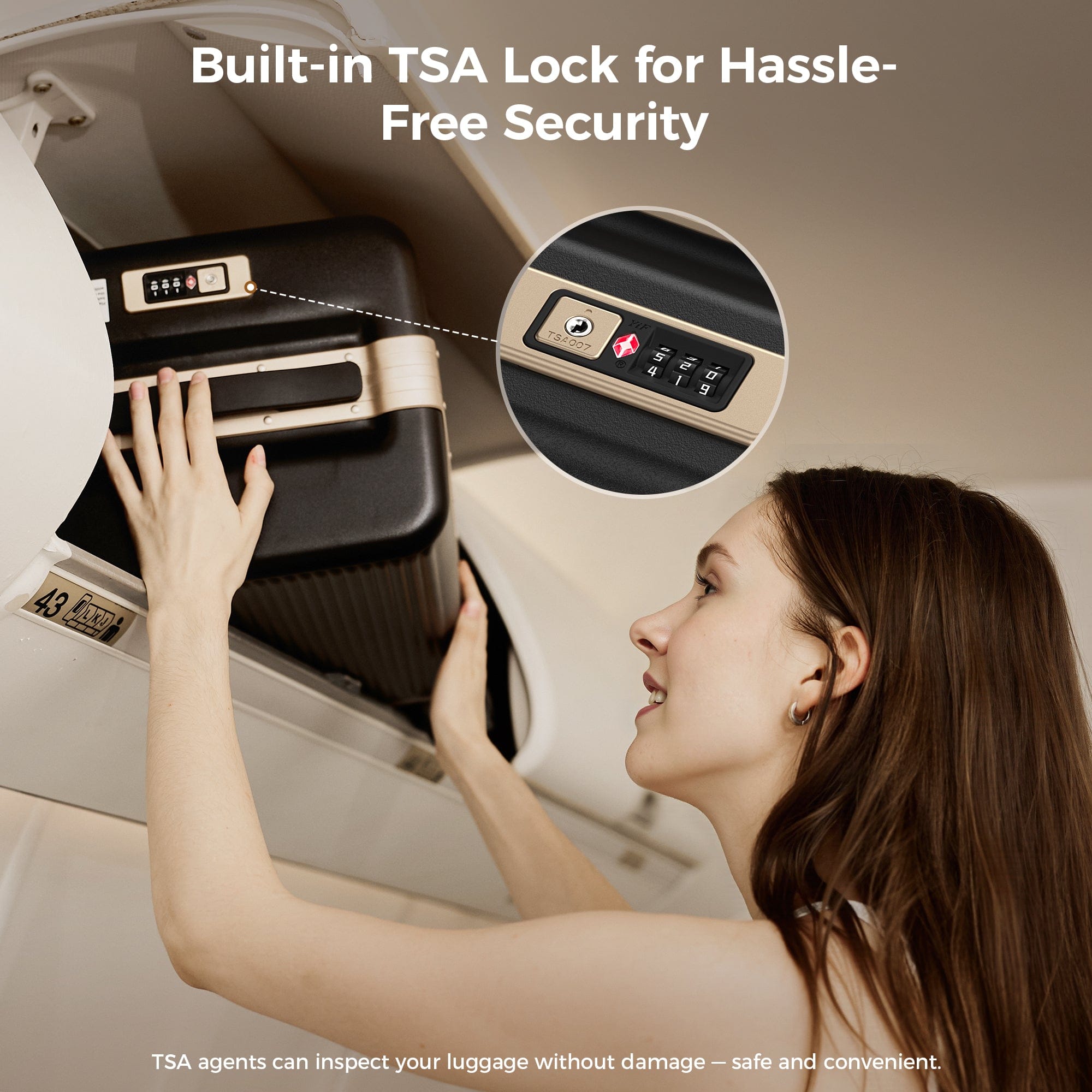 CyberCart Electric Riding Luggage Electric Riding Luggage - 1TB Capacity, 36km Range, 8 MPH, 250W motor, Ultra-Lightweight Smart Travel Companion - PCD2501-White