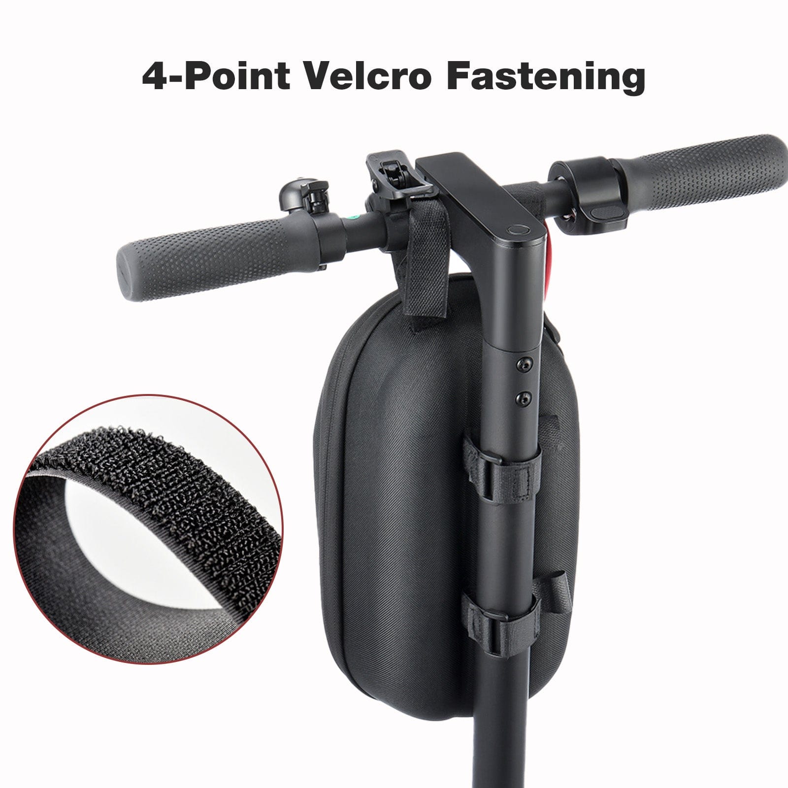 CyberCart Handlebar Storage Bag for E-Scooter Handlebar Storage Bag - Water-Resistant Organizer for All Electric Scooters & E-Bikes