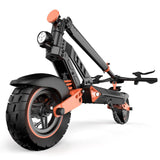 CyberCart Hulajnoga Elektryczna Terenowa Hulajnoga Elektryczna D2 1000W Składana Off-Road, Zasięg 55 km, Mocny Silnik