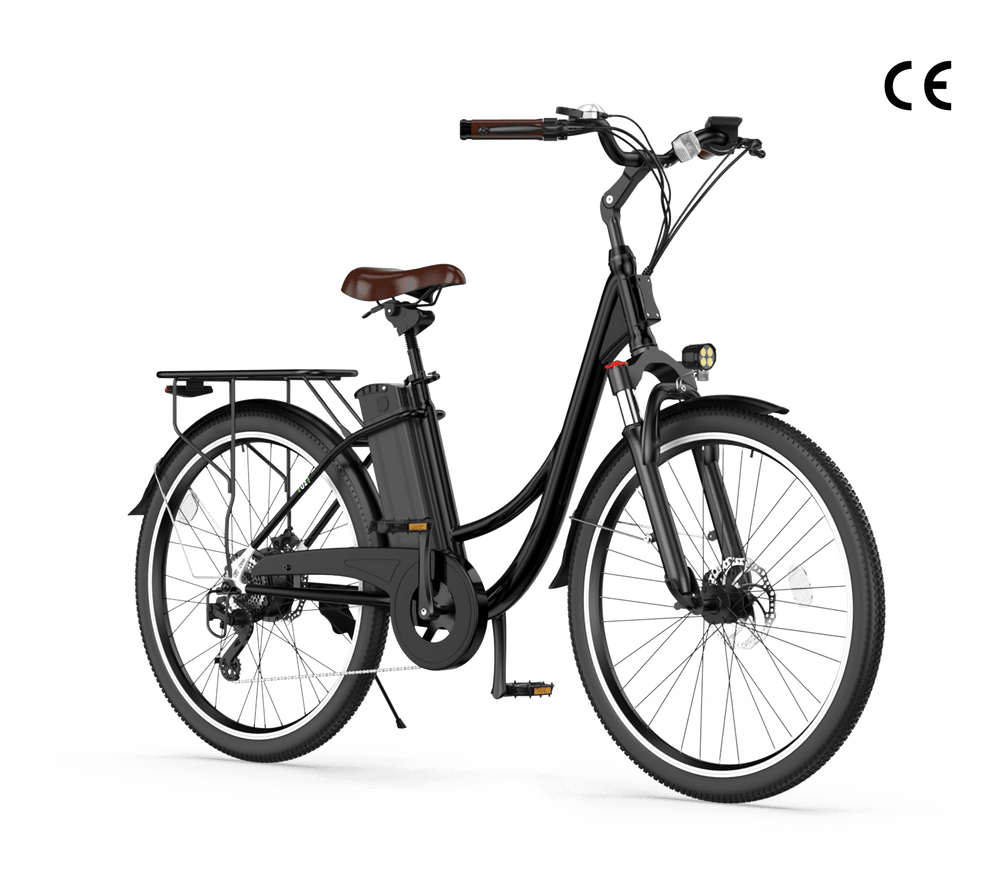 Detale Elektryczny rower miejski U2 – rama oraz mocny silnik 250W w e-bike U2