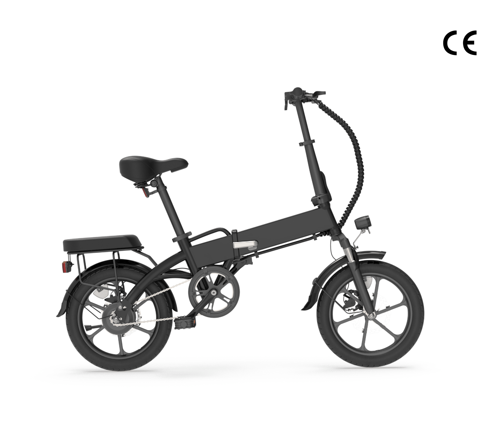 Elektryczny rower składany miejski U3 – główny widok elektrycznego roweru U3 do codziennych dojazdów