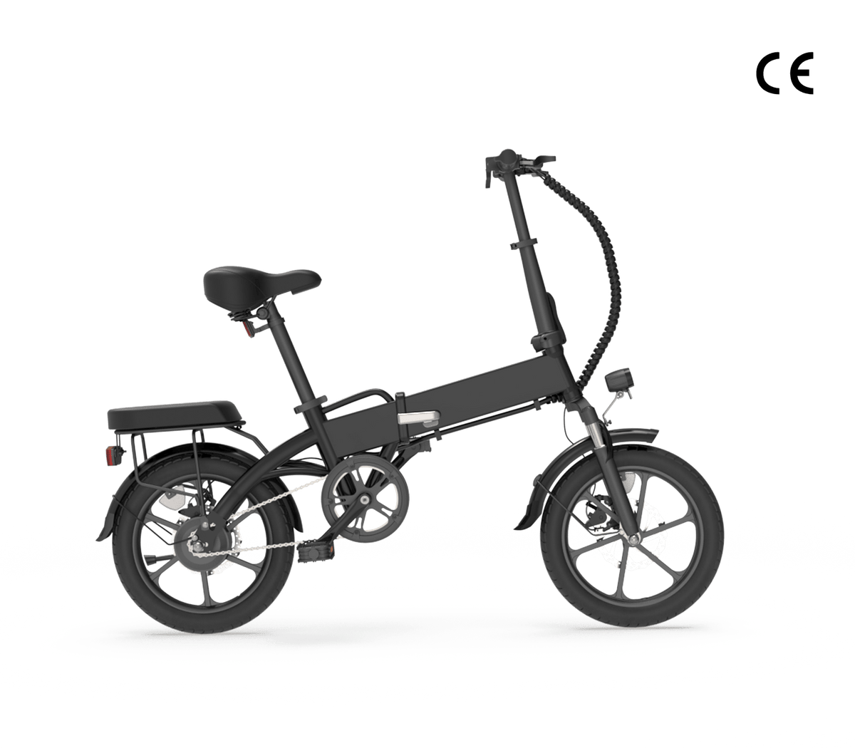 Elektryczny rower składany miejski U3 – główny widok elektrycznego roweru U3 do codziennych dojazdów