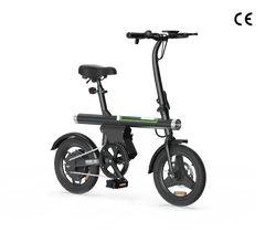 Elektryczny rower składany U1 – dostępne kolory czarny i biały eleganckiego eBike’a