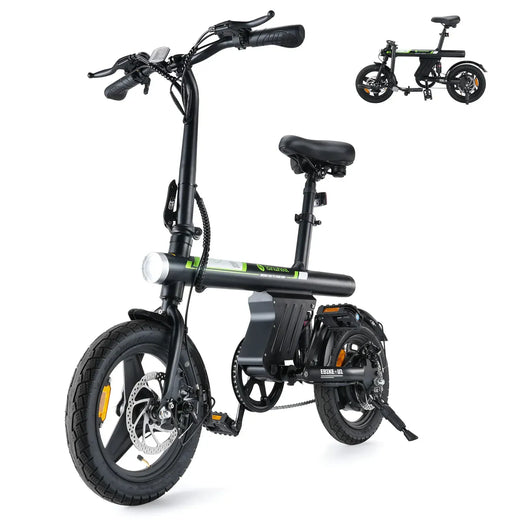 Miejski rower elektryczny iSinwheel U1 (składany, 250W, 25km/h)