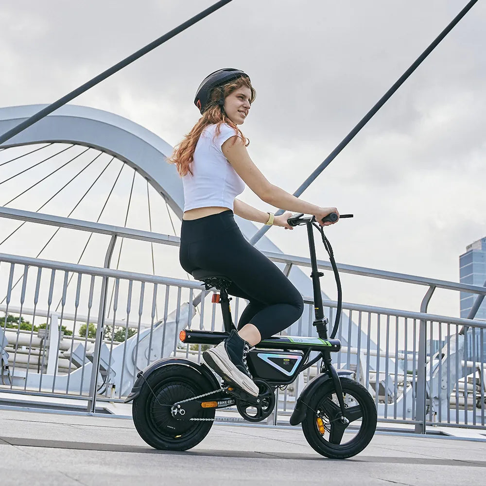 CyberCart Elektryczny rower miejski Elektryczny rower miejski isinwheel EB1S silnik 250 W, zasięg 50 km