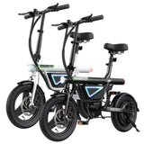 iSinwheel Elektryczny rower miejski Czarny+Biały Elektryczny rower miejski isinwheel EB1S silnik 250 W, zasięg 50 km