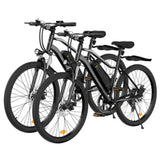 CyberCart Elektryczny rower miejski Czarny*2 isinwheel EB3 Rower Elektryczny | 250W, 100 km Zasięgu