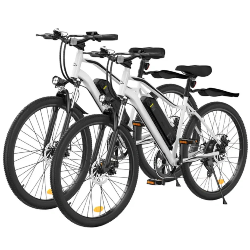 CyberCart Elektryczny rower miejski Biały*2 isinwheel EB3 Rower Elektryczny | 250W, 100 km Zasięgu