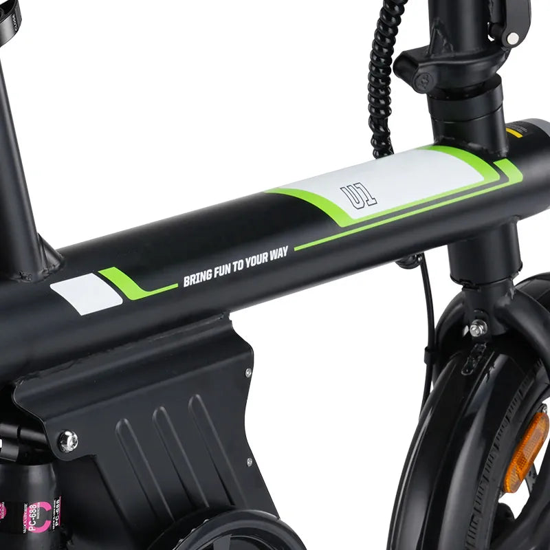 iSinwheel Elektryczny rower miejski Elektryczny Rower Miejski U1 250W Składany dla Młodzieży i Dorosłych, Rower Elektryczny z Certyfikatem CE