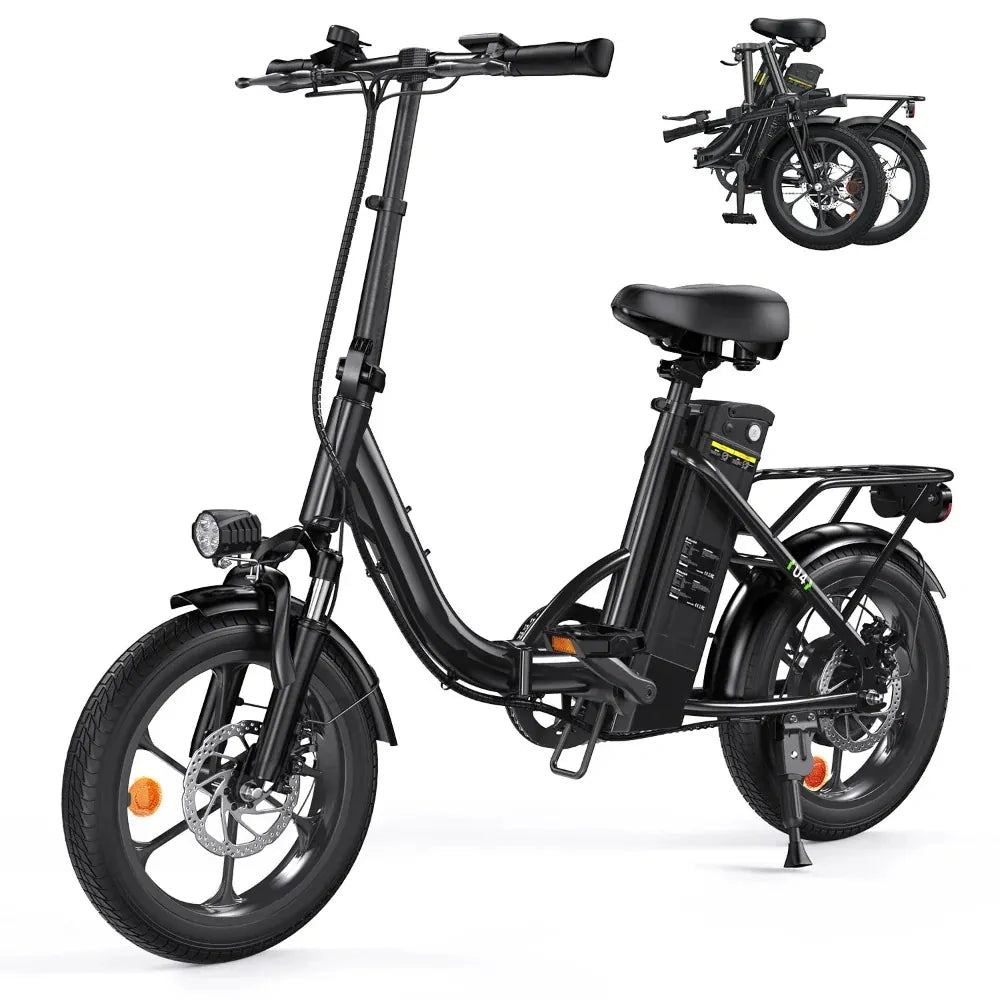 iSinwheel Elektryczny rower miejski isinwheel U4 Składany Rower Elektryczny Miejski | 250W, 88 km Zasięgu, E-bike do Miasta