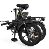 iSinwheel Elektryczny rower miejski isinwheel U4 Składany Rower Elektryczny Miejski | 250W, 88 km Zasięgu, E-bike do Miasta