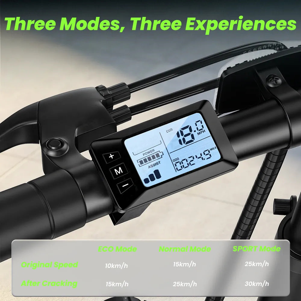 iSinwheel Elektryczny rower miejski isinwheel U4 Składany Rower Elektryczny Miejski | 250W, 88 km Zasięgu, E-bike do Miasta