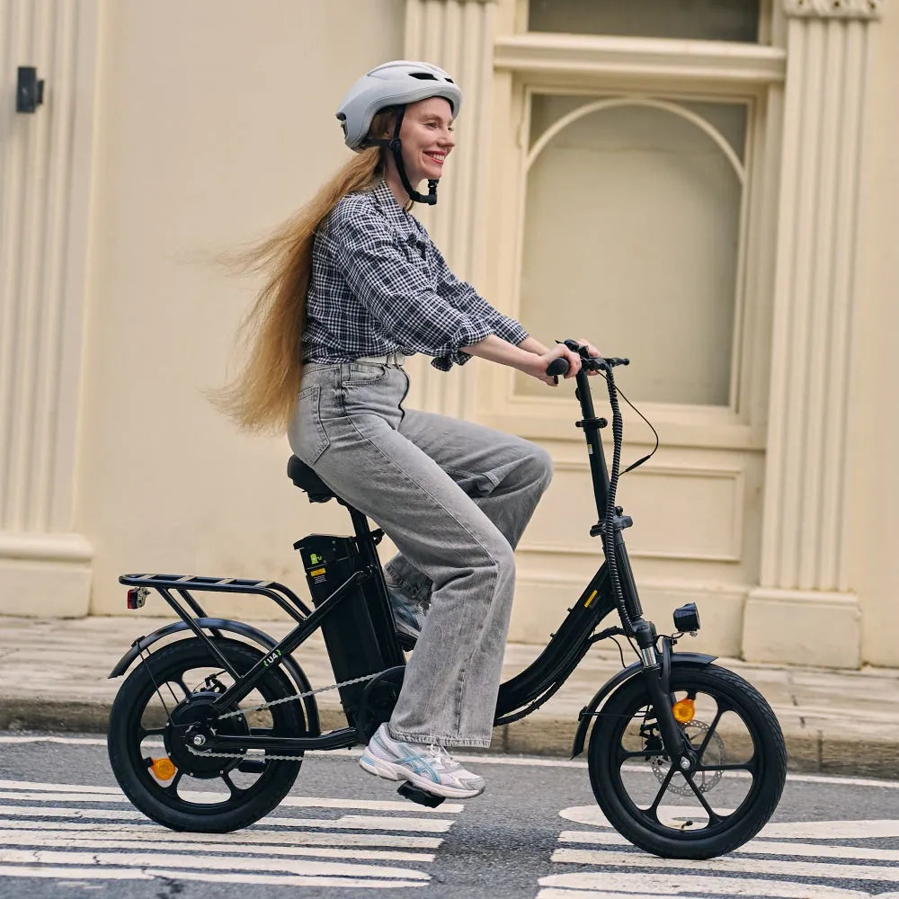 iSinwheel Elektryczny rower miejski Składany rower elektryczny miejski isinwheel U4, 250 W, zasięg do 88 km