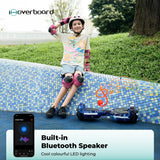 Hoverboard H2 – detal kół samobalansującego hoverboarda z solidnymi oponami