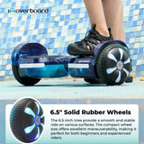 Hoverboard H2 – wersja kolor niebieski z efektownym LED i Bluetooth