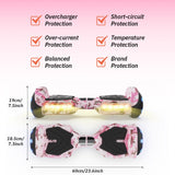 Hoverboard H2 – maksymalna prędkość do 12 km/h dostosowana do młodszych jeźdźców