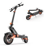 iSinwheel Hulajnoga Elektryczna Terenowa Czarny [1000 W 55 km]👍 Hulajnoga Elektryczna D2 1000W Składana Off-Road, Zasięg 55 km, Mocny Silnik
