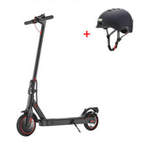 iScooter Commuter E-Scooter Czarny + kask iScooter i9 Elektryczna hulajnoga 350 W, składana, dojeżdżająca do pracy