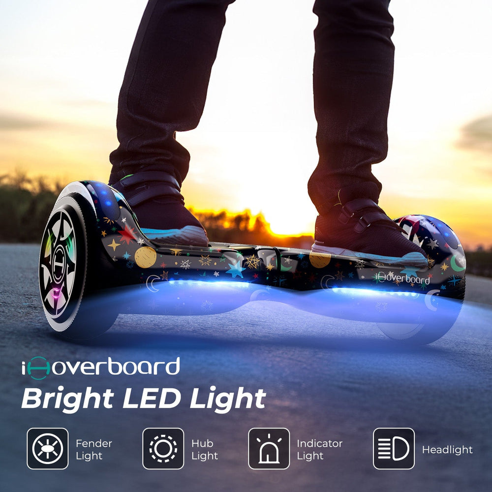 iHoverboard Hoverboard dla Dzieci Hoverboard H1 dla Dzieci 6,5" Bluetooth LED CE Dinozaur