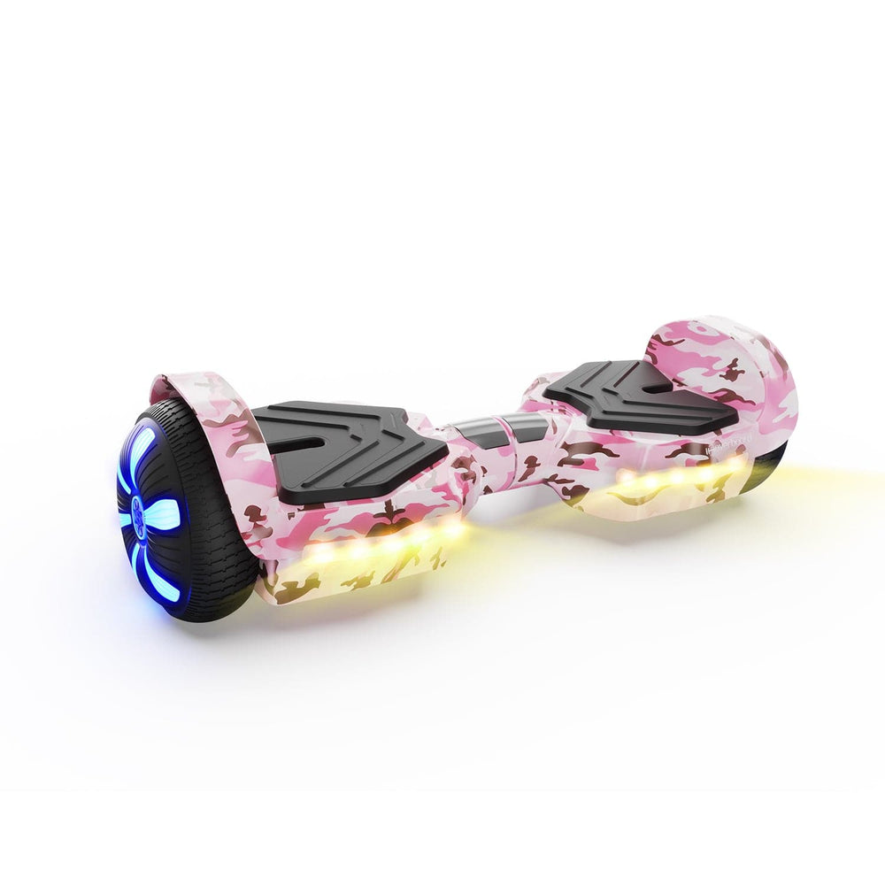 iHoverboard Hoverboard dla Dzieci Hoverboard H2 dla Dzieci 6,5" Bluetooth LED CE Różowy/Niebieski