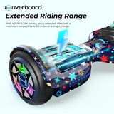 iHoverboard Hoverboard for Kids Hoverboard CE Certified H1 for Kids 6.5" Self-Balancing Scooter with Bluetooth LED Lights