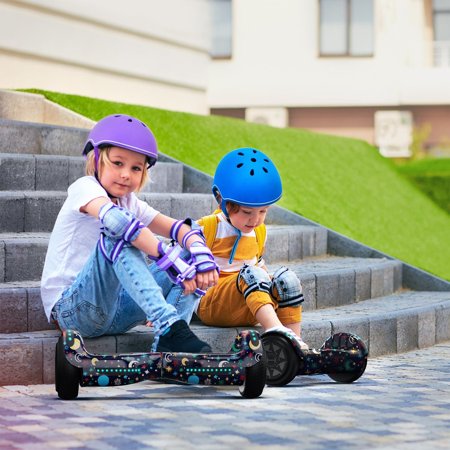 iHoverboard Hoverboard for Kids Hoverboard CE Certified H1 for Kids 6.5" Self-Balancing Scooter with Bluetooth LED Lights
