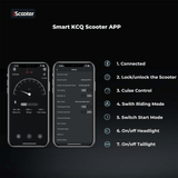 iScooter E-Scooter Electric Scooter 350W Foldable Commuter E-Scooter – i9