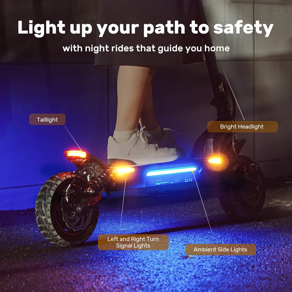 iScooter Hulajnoga Elektryczna Terenowa Hulajnoga Elektryczna iX7Pro 2000W Składana CE Terenowa